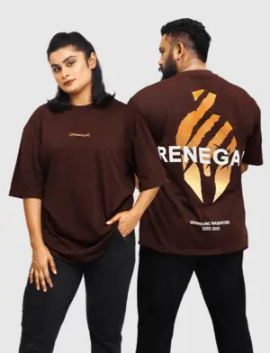 warrior oversized tee